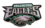 InspireMe Family Owned Eagles Football Embroidered Iron-on Patch 4.5