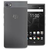 BlackBerry Motion Case, CoverON FlexGuard Series Slim Flexible TPU Rubber Phone Cover with Micro-Dot Back for Motion - Clear