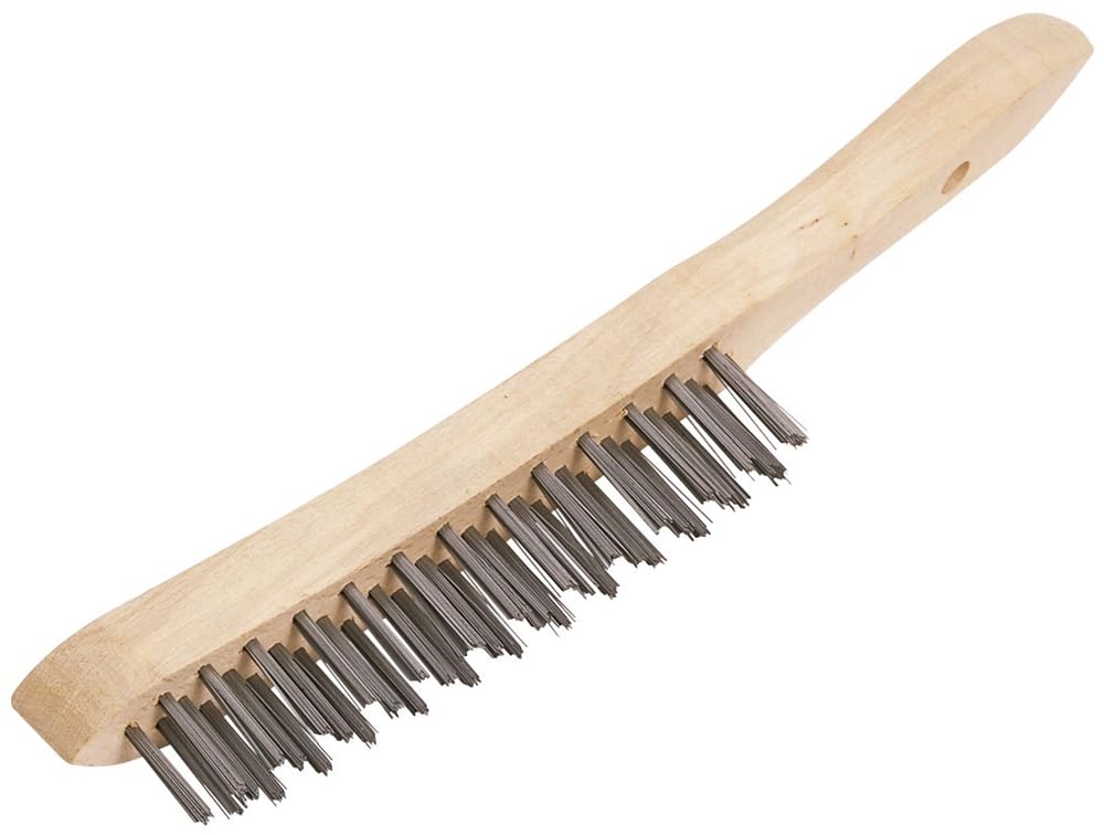 Draper 31569 290 mm 3-Row Wire Scratch Brush — image 1