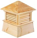 27" Handcrafted "Mansfield" All Cypress Wood Cupola