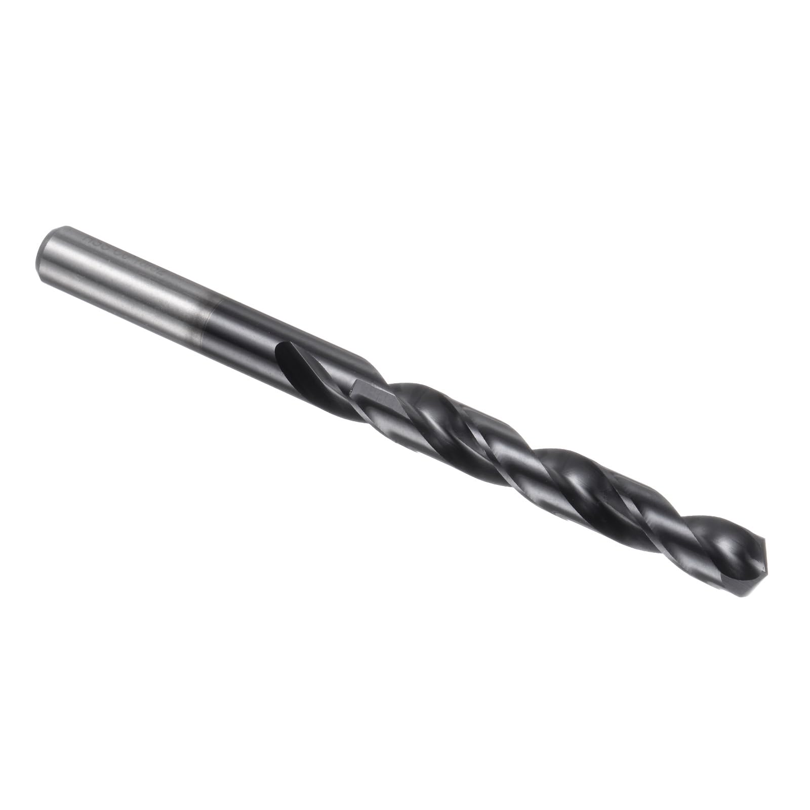 Kozelo Twist Drill Bit - [15/32"] M35 High-Speed Steel Cobalt Round Shank Jobber Bit Set Silver Tone for Metal Wood Plastic Steel Use, 98mm / 3.86" Blade Length