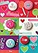 B-THERE School Valentine Day Cards with Buttons Fun & Cute Illustrated Cards with Matching Buttons for Kids Valentines Day, 24 Count