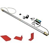 JARYANNIX 48in Portable Acrylic Bender PVC Plastic Heat Bending Machine | 1500W Manual Strips Heating Bender, Plastic Bending Tool, 1-6mm Thickness, for Sign Making