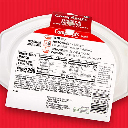 2 Hormel+Compleats+Turkey+Dressing+Ounce