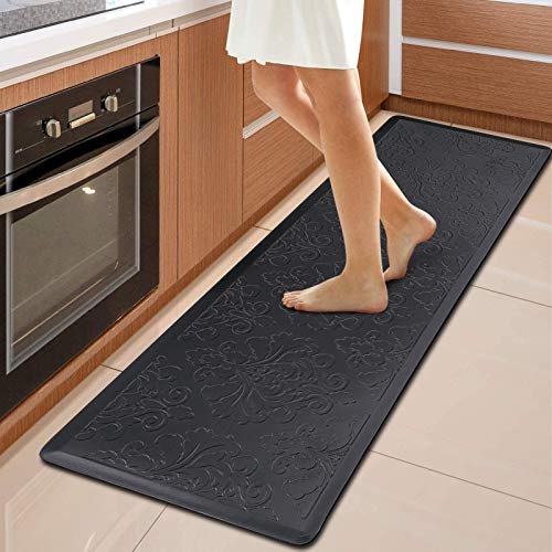 HEBE Oversized Kitchen Mat Thick Cushioned AntiFatigue Floor Mat