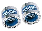 Bearing Buddy 42202 Chrome Bearing Protector with Level Indicator - 1.980" Diameter, Pair