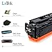 LxTek Compatible Toner Cartridge Replacement for Canon 131 131H to use with ImageClass MF8280Cw LBP7110Cw MF628Cw MF624Cw Color Laser Printer (Black,Cyan,Magenta,Yellow, 4-Pack)