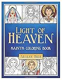 Light of Heaven Saints Coloring Book by 