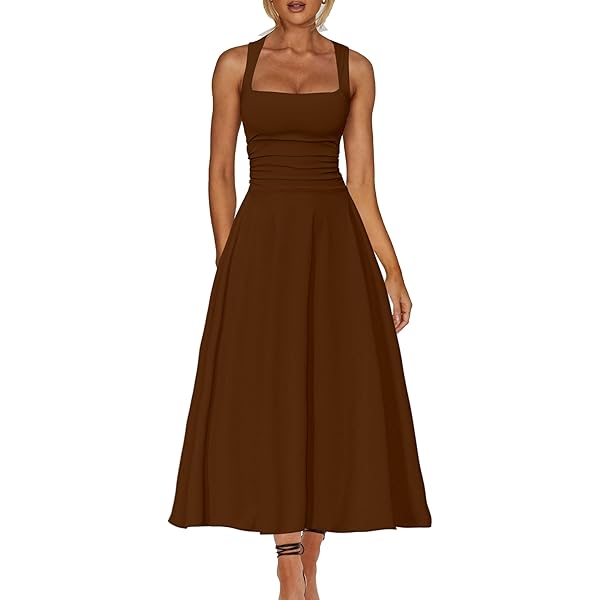 AOMEI Women's Metallic Collar Button Down Elegant Pleated Work Dress  Lantern Sleeve High Waist Casual Maxi Dresses for Women (Small,Gold) at  Amazon Women's Clothing store