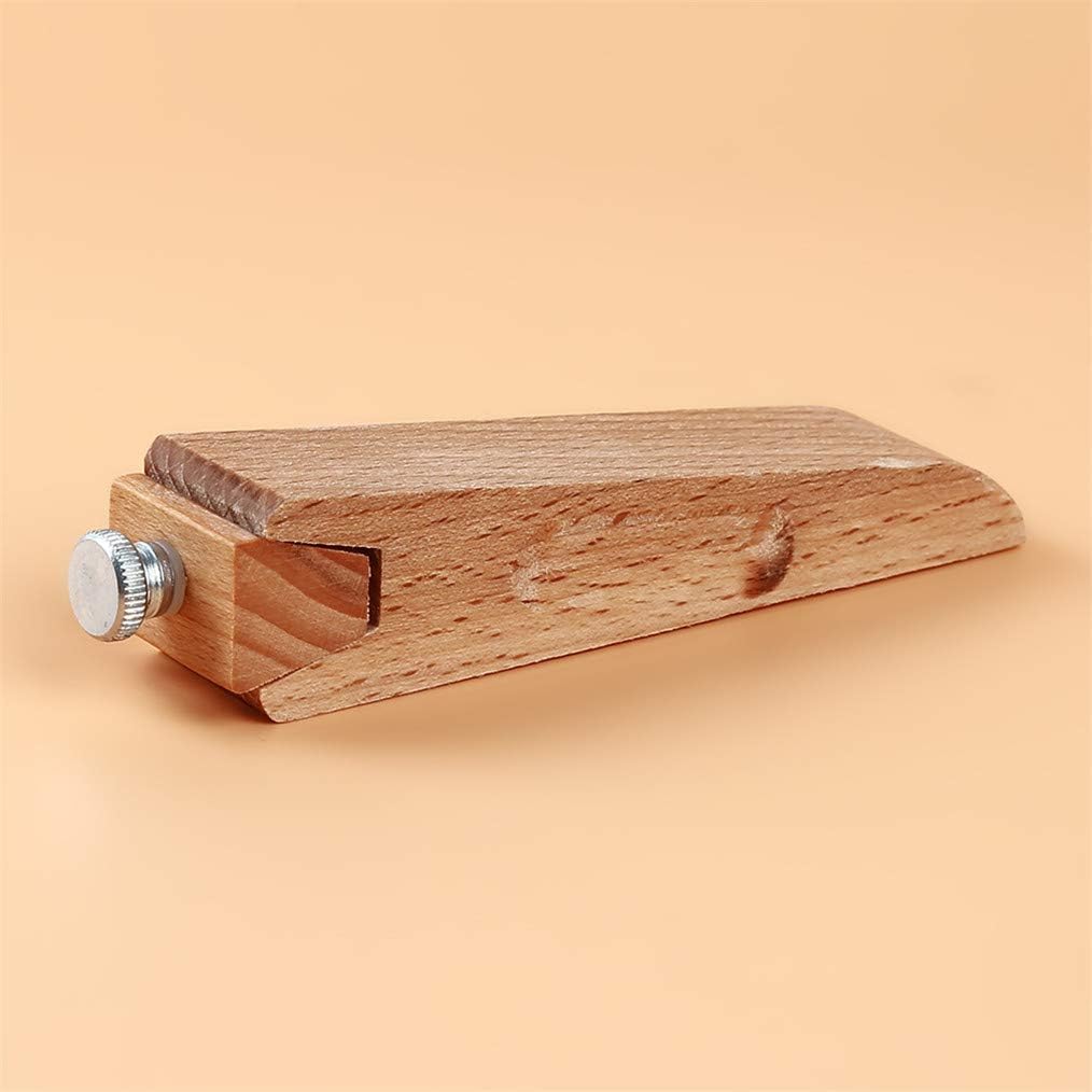 Cngstar Wooden Sandpaper Block Leather DIY Sanding Block Practical