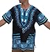Makkrom Men's African Bright Dashiki Tribal Floral Shirt Variety