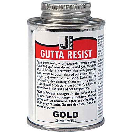 Jacquard Gutta Resist 4 Oz. Gold