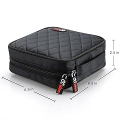 CCidea 40 Capacity CD/DVD Case Holder Portable