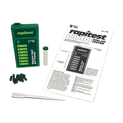Luster Leaf 1601 Rapitest Test Kit for Soil pH, Nitrogen, Phosphorous