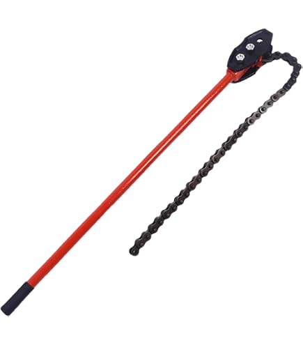 CTA Tools 5052 Schwerlast-Kettenschlüssel 91,4 Cm | Für Alle Formen Mit Ratschenfunktion