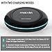 Fast Charge Wireless Charger,Maxin Qi Charging Pad with LED Indicator and 2 Charging Modes, Support for All Qi-Enabled Devices like Nexus, iPhone, Samsung and So On(Adaptive Fast Charger NOT Included)