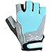 MRX BOXING & FITNESS Weight Lifting/Exercise Grip Gloves for Women, Great for Workouts, Weight Training and More, Sky Blue Medium
