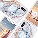 Imikoko iPhone X Case, iPhone Xs Case Matte Marble Slim-Fit Matte TPU Bumper Cases Flexible Rubber Silicone Thin iPhone Case Cover for iPhone x/xs(Pink)