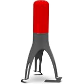 Uutensil Stirr Plus - The Unique Automatic Pan Stirrer with Timer - Rechargeable USB Stand - Red