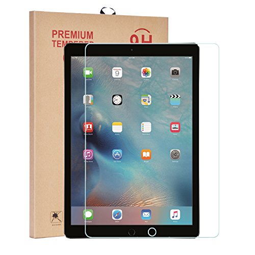 RBEIK iPad Pro 10.5 Screen Protector Glass - Premium 9H Hardness Scratch Resistant Bubble Free Tempered Glass Screen Protector Only for Apple iPad Pro 10.5 Inch Tablet