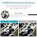 Wireless Endoscope - KinCam 2600mAh IP67 Waterproof WiFi Borescope Inspection Camera 2.0 MP Semi-Rigid Snake Camera for Android and iPhone, iOS Smartphones (5m/16.4ft Cable)