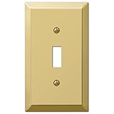 Amerelle Century Aged Bronze 1 gang Stamped Steel