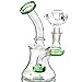 Mother Ship-Glass Glass Smokeless Rig Collectibles Tall 6 Inch Green
