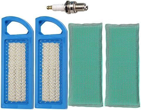 Buckbock 697153 Air Filter for Briggs and Stratton 698083 795115 697634 697153 5043 697014 797008 Lawn Mower 2Pack