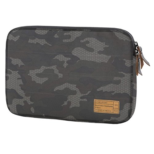 Hex HX1930 - CAMO Sleeve with Rear Pocket for Microsoft Surface 3, Black/Gray Camo (Certified Refurbished)