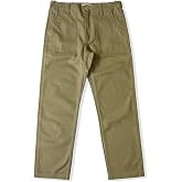 Red Tornado Herringbone Twill Fatigue Pants
