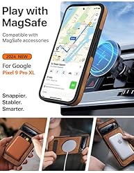 WTCASE for Google Pixel 9 Pro XL Case Leather