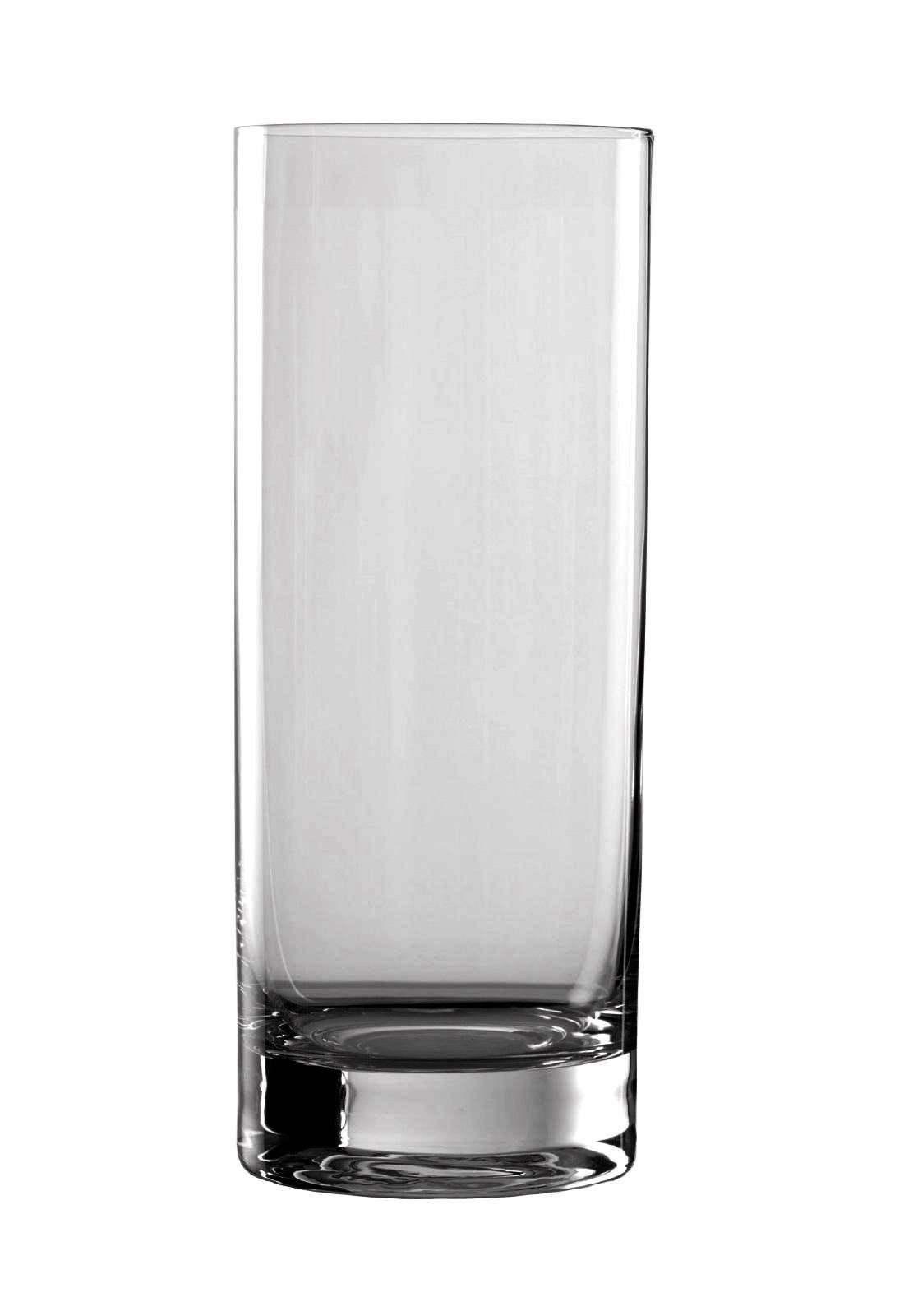 Stölzle Lausitz 405 ml Lead Free Crystal New York Bar Long Drink Glass Tumbler, Transparent