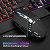 Rii Gaming Keyboard and Mouse,RGB Light Up Keyboard and Mouse Set for PS4,Xbox for Gaming ,Working-UK Layout