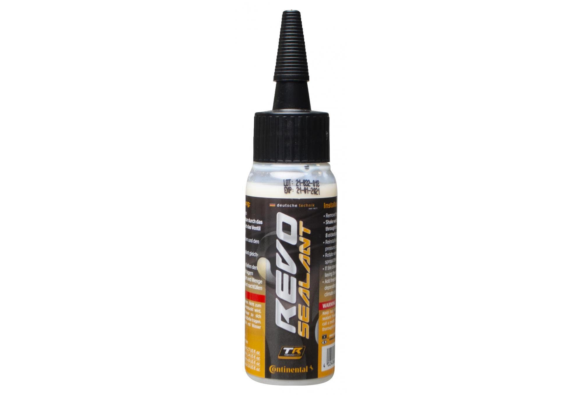 Continental Ideal for use Latex Tubes Bike Parts, Other, 60 ml,Black