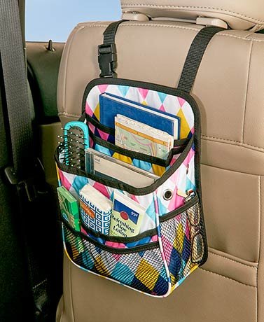 Backseat Car Organizers , Argyle