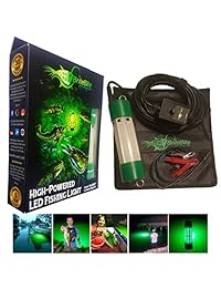IllumiSea Aquatic Lights   Luces de pesca con luz LED submarina de más de 16.000 lúmenes, captura más peces con el carrete BriteBite   uso con 12 V   24 V y 110 V   250 V