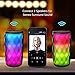 Night Light Bluetooth Speaker, SHAVA Jewel Portable Wireless Bluetooth Speaker Touch Control RGB Speaker 6 Color LED Themes Bedside Table Lamp, Speakerphone/PC/