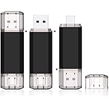 Vansuny 3 Pack 64GB USB C Flash Drive 2 in 1 OTG USB 3.0 + USB C Memory Stick with Keychain Dual Type C USB Thumb Drive Photo