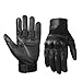 accmor Touch Screen Tactical Military Hard Knuckle Combat Gloves Full Finger Fit for Cycling Motorcycle Hiking Camping Airsoft Paintball, Upgrade Edition
