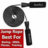 Benran Jump Rope Adjustable Speed Rope for Cardio Training