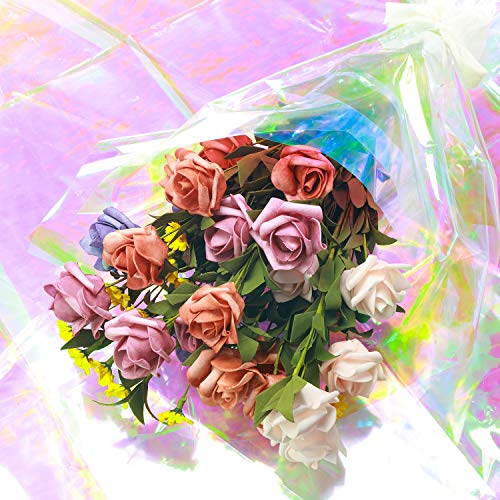 Iridescent Cellophane Roll Iridescent Wrapping Paper Cellophane Wrap