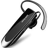 Link Dream Bluetooth Earpiece for Cell Phones Wireless V5.0 Hands Free Headset Noise Canceling Mic 24Hrs Talking 1440Hrs Stan