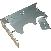 1U 19" Rack Ears Mount Bracket | Heavy Duty，Compatible with Ubiquiti UniFi USW Pro Max 16 PoE，with Tray for PSU