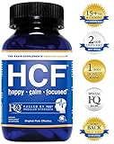 HCF Happy Calm Focused Brain Supplement - Amino Acids, Vitamins and Minerals for Memory, Attention, Focus, Mood, Concentration, Sleep, Weight Loss, Energy, Confidence and Hormone Balance