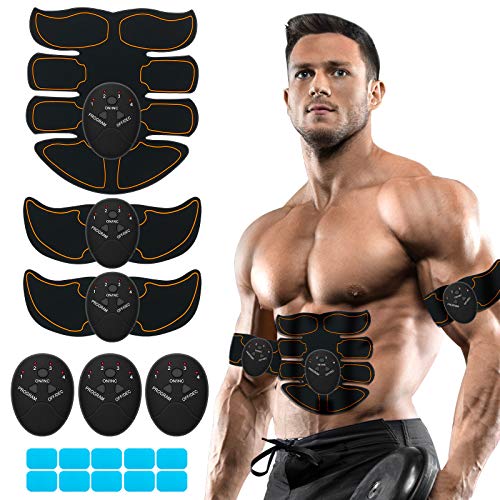 SPORTLIMIT Abs Stimulator,Ab Stimulator EMS Abdominal Muscle Stimulator