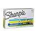 SHARPIE Liquid Highlighters, Chisel Tip, Blue, Box of 12
