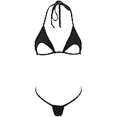 SHERRYLO Micro Bikini Extreme Slutty G String Bikinis Crotchless Exotic Women Lingerie No Coverage Nude Sexy Dancer Outfits