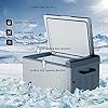 YANJ-Car-refrigeratorCompressor-Cooler-Box-Freezer-Box-With-1224220-Volt-Connection-For-Cars-And-Trucks-Capacity-LOLDF1-Size-15LA YANJ Car refrigerator,Compressor Cooler Box Freezer Box With 12/24/220 Volt Connection For Cars And Trucks Capacity LOLDF1 (Size : 15LA)