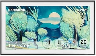 TV 50 Pulgadas The Frame LS03F 4K Smart TV, Galería de Arte con Display Mate, Marcos Intercambiables, 100% Volumen de Color con Quantum Dot y Cable Casi Invisible con One Connect