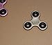 Fidget Spinner Toy Stress Reducer Portable Tri-Spinner Inner Peace Finger Toy Drop Test, Mute Bearing (Gold)